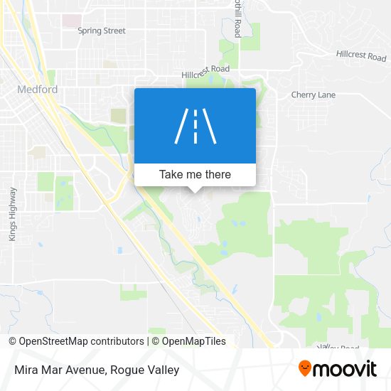 Mira Mar Avenue map