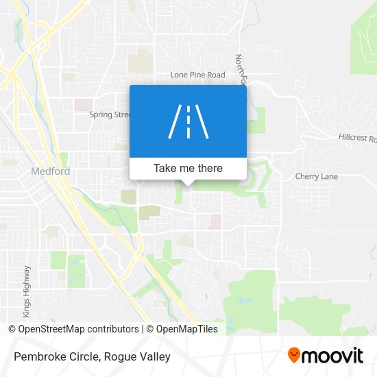 Mapa de Pembroke Circle