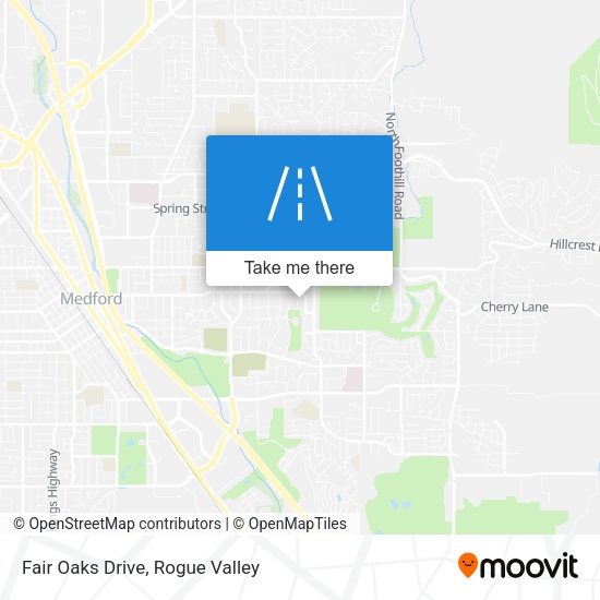 Mapa de Fair Oaks Drive