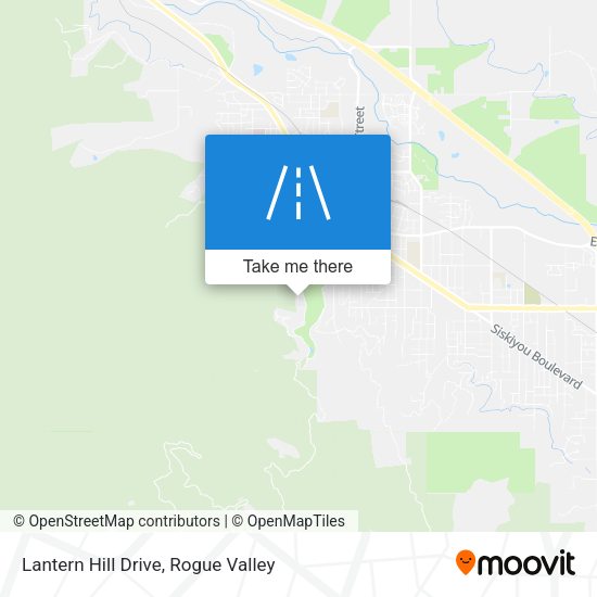 Mapa de Lantern Hill Drive