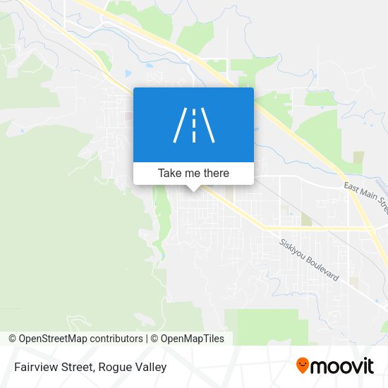 Fairview Street map