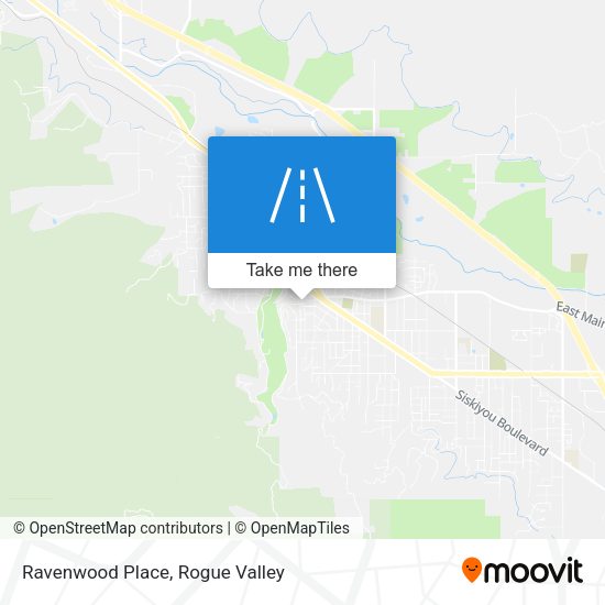 Ravenwood Place map