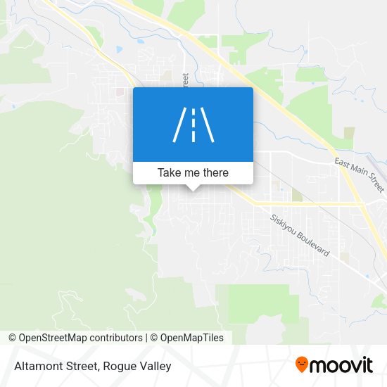 Mapa de Altamont Street