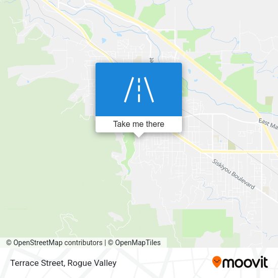 Terrace Street map