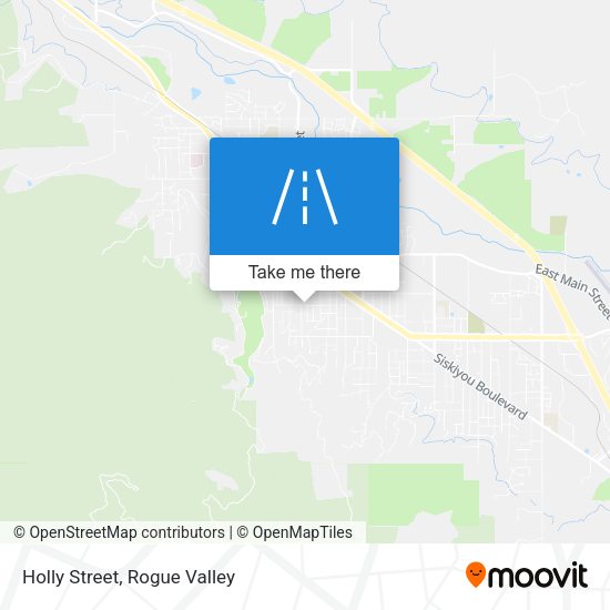 Mapa de Holly Street