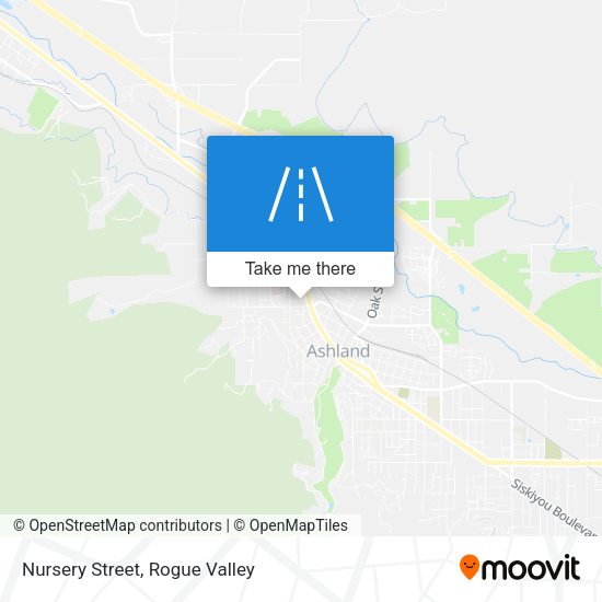 Mapa de Nursery Street