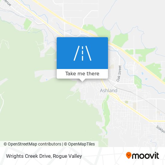 Wrights Creek Drive map