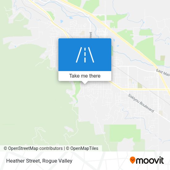 Mapa de Heather Street