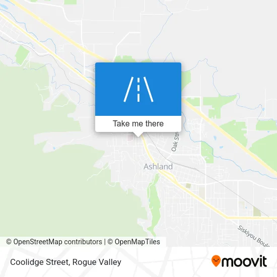 Coolidge Street map