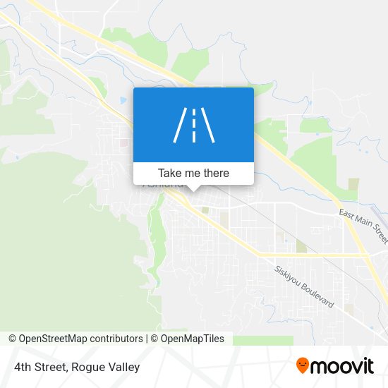 4th Street map