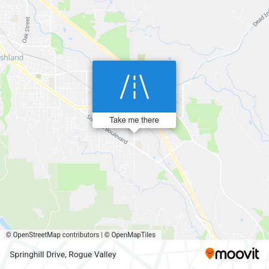 Springhill Drive map
