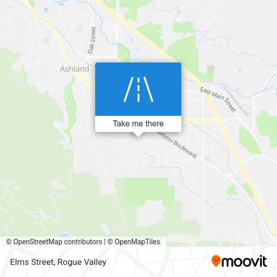 Mapa de Elms Street