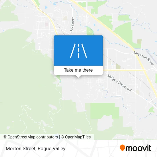 Morton Street map
