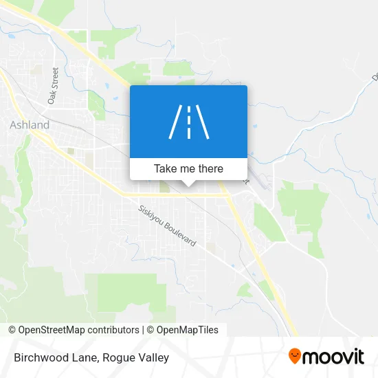 Birchwood Lane map