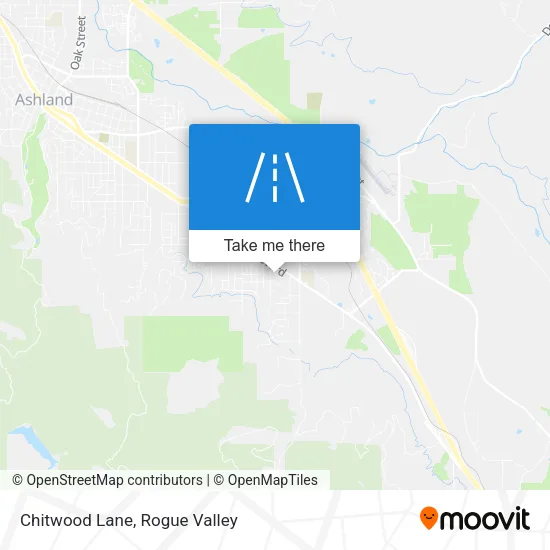 Chitwood Lane map