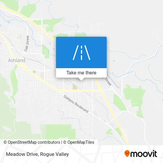 Meadow Drive map