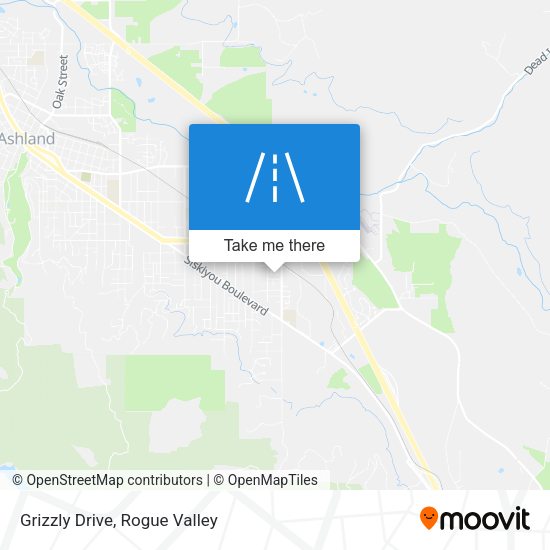 Grizzly Drive map