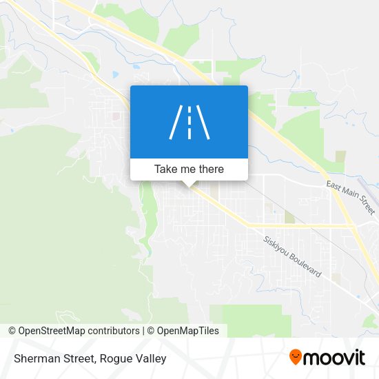Mapa de Sherman Street