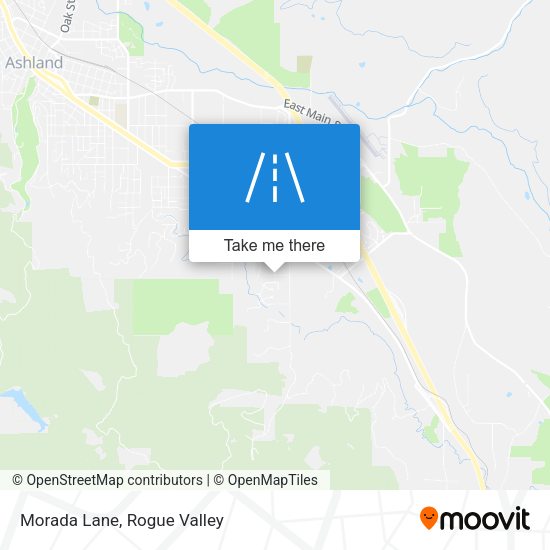 Mapa de Morada Lane