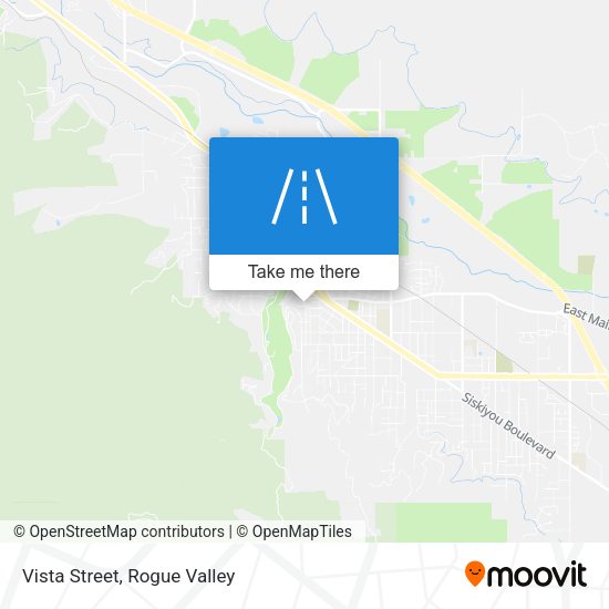 Mapa de Vista Street
