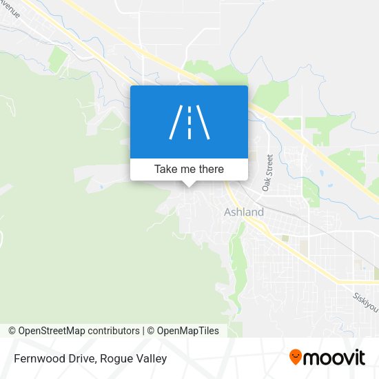 Fernwood Drive map