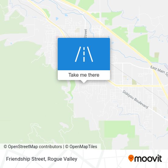 Friendship Street map