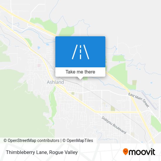Thimbleberry Lane map