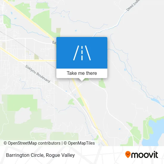 Barrington Circle map