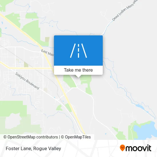 Foster Lane map