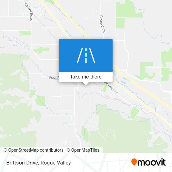 Brittson Drive map