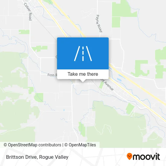 Brittson Drive map