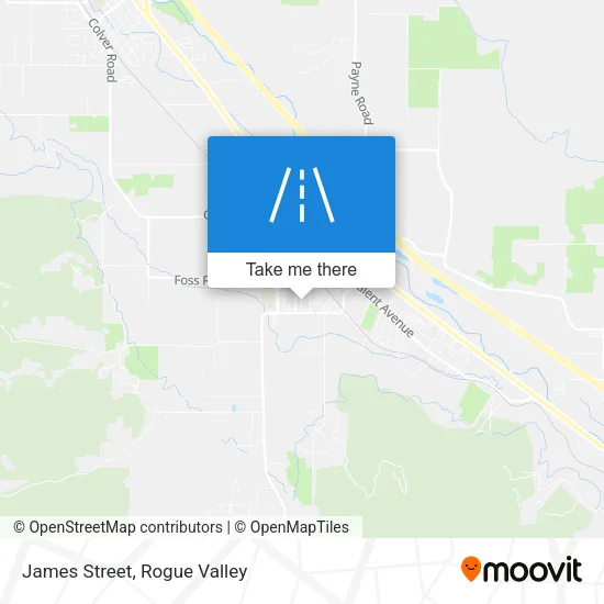 James Street map