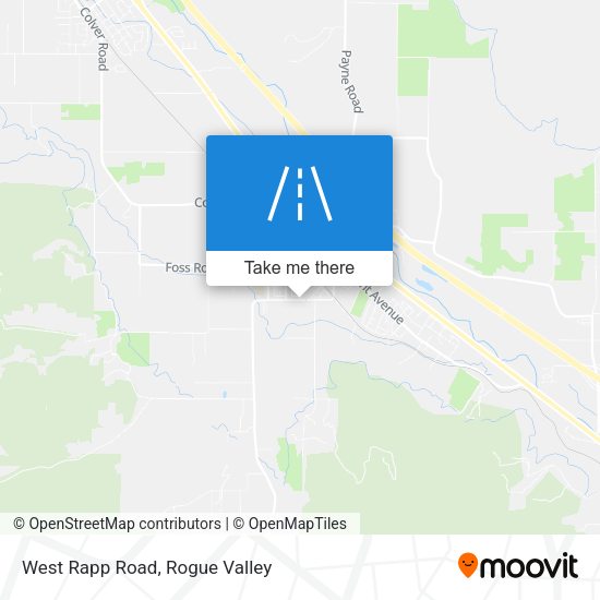 Mapa de West Rapp Road