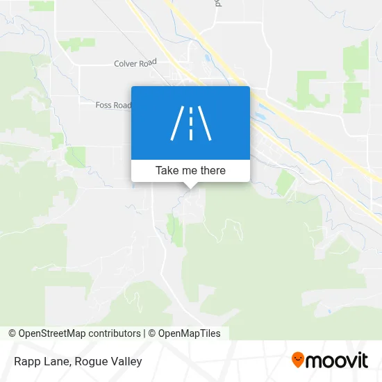Mapa de Rapp Lane