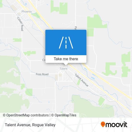 Talent Avenue map