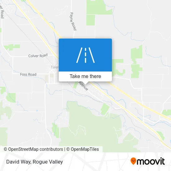 David Way map
