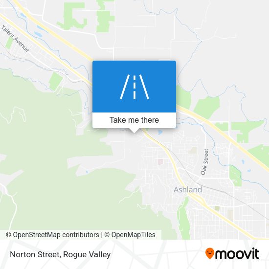 Mapa de Norton Street
