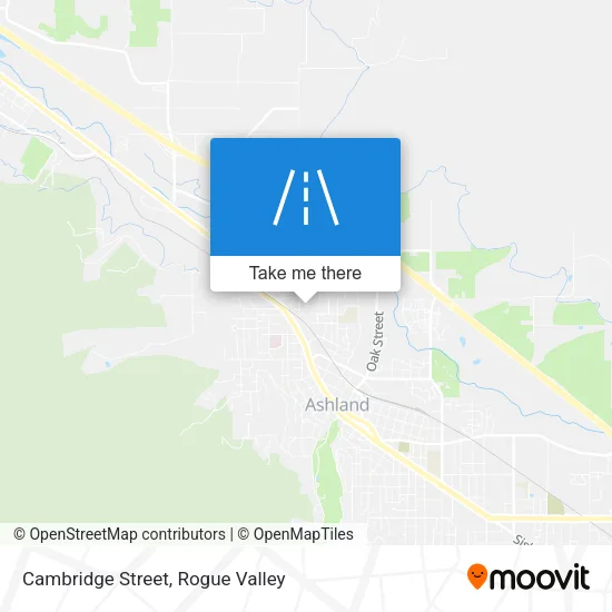 Cambridge Street map