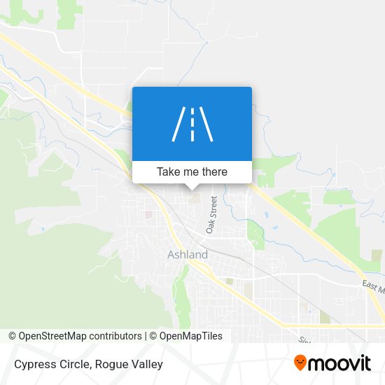 Cypress Circle map