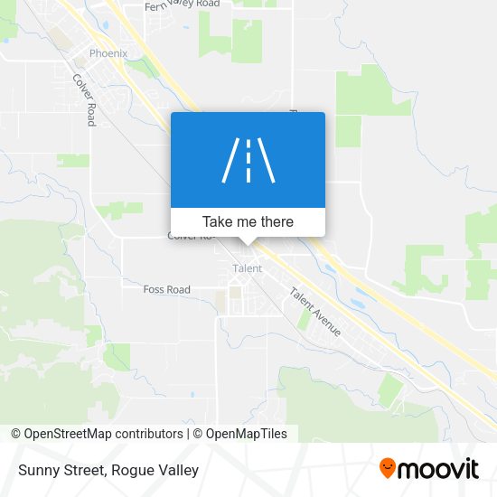 Sunny Street map