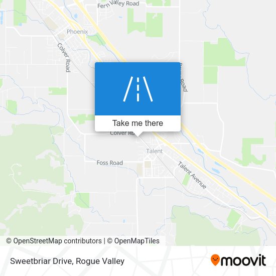Mapa de Sweetbriar Drive