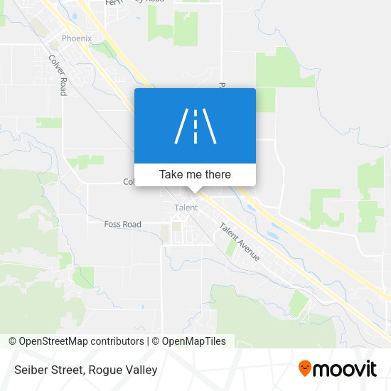 Mapa de Seiber Street