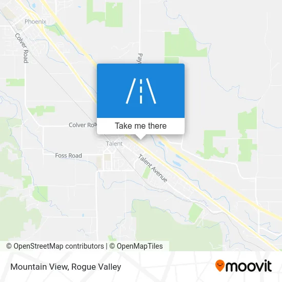 Mountain View map
