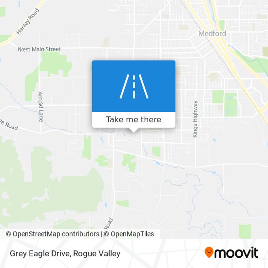 Grey Eagle Drive map