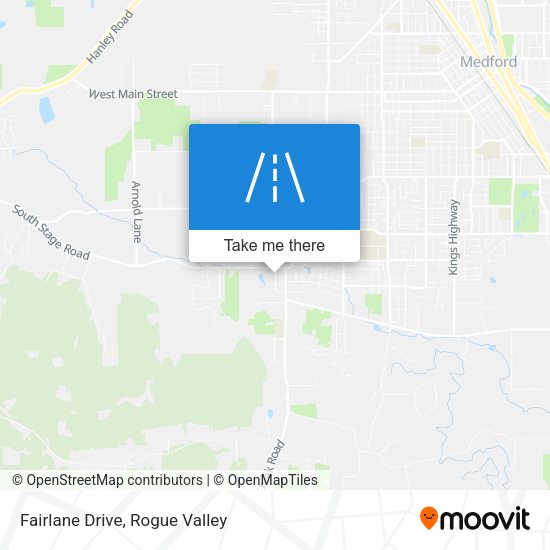 Mapa de Fairlane Drive