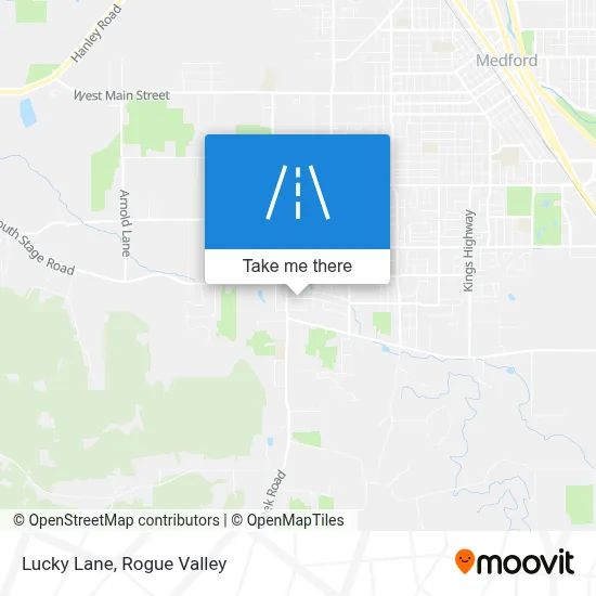 Lucky Lane map