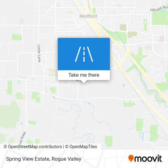 Spring View Estate map