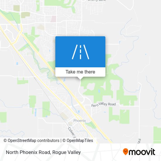 North Phoenix Road map