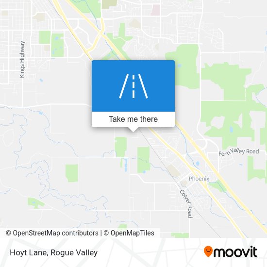 Mapa de Hoyt Lane