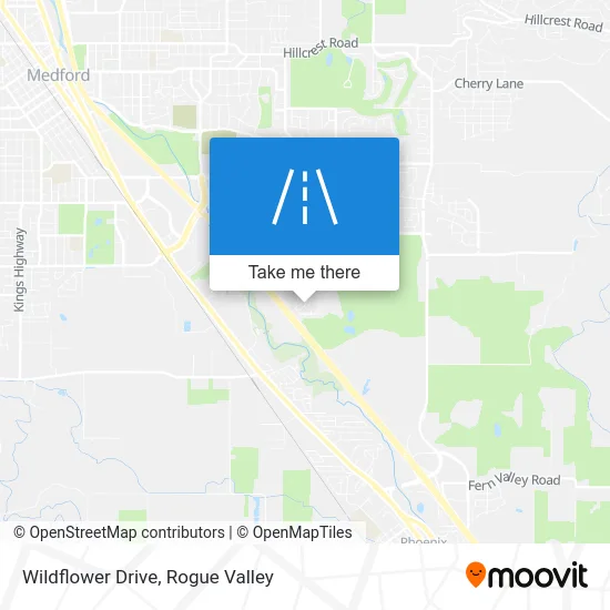 Wildflower Drive map